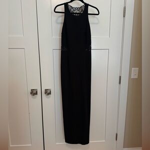 Laundry By Shelli Segal Black Textured Dress